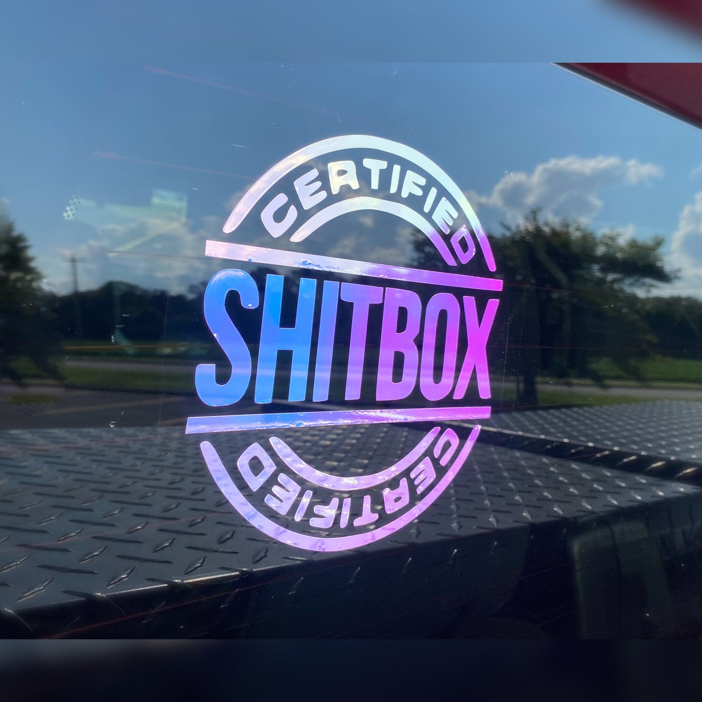 Certified Shitbox Decal