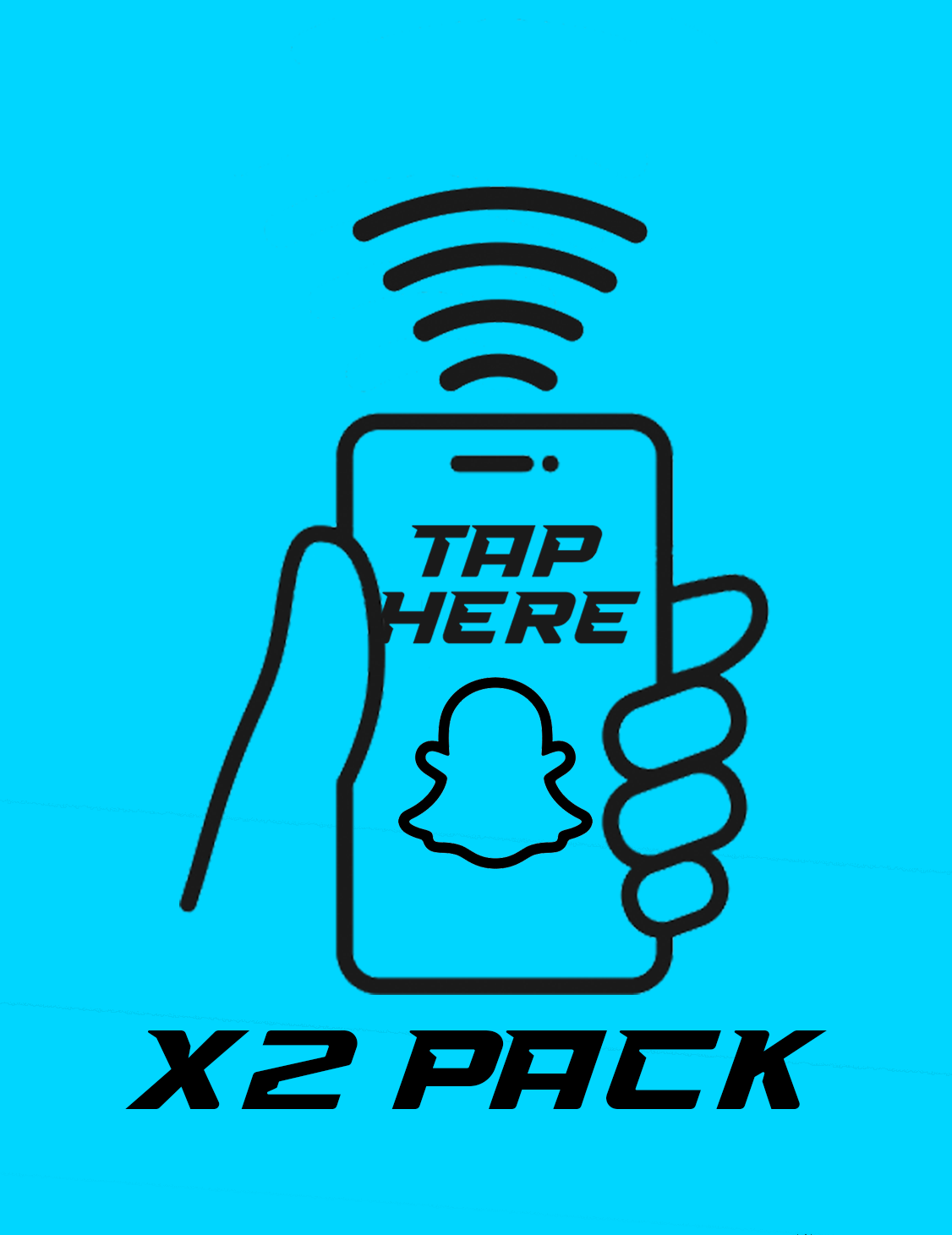x2 Snapchat QuickTaps