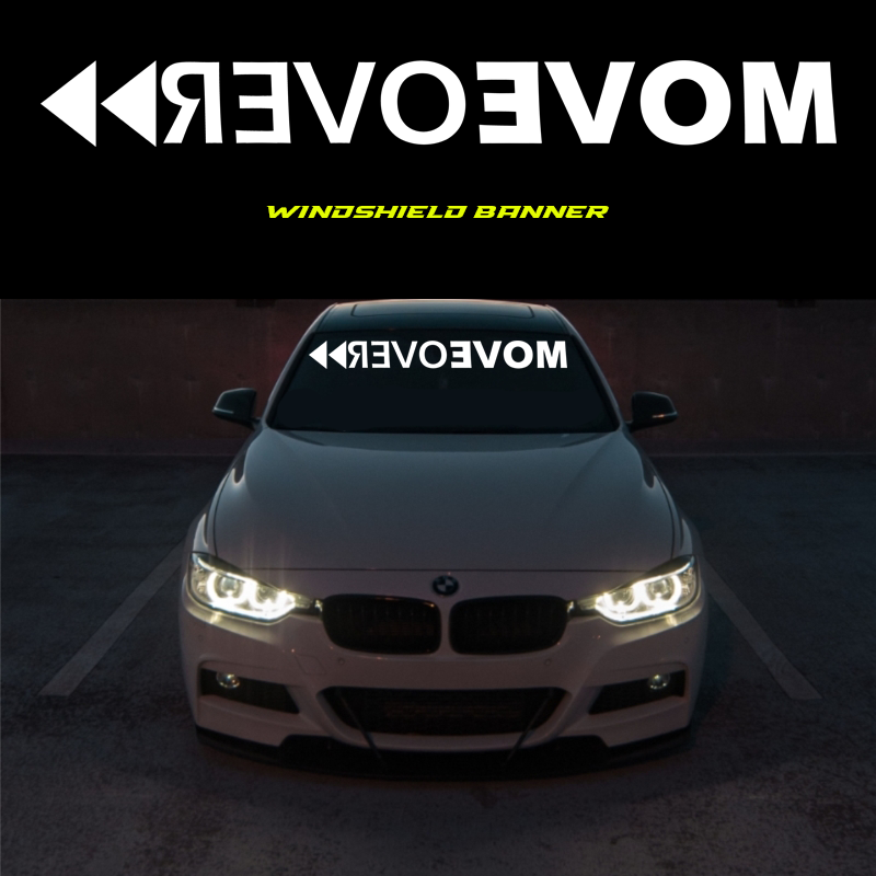 Mirrored Move Over Banner