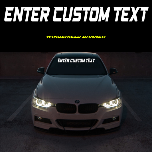 Custom Text Banner